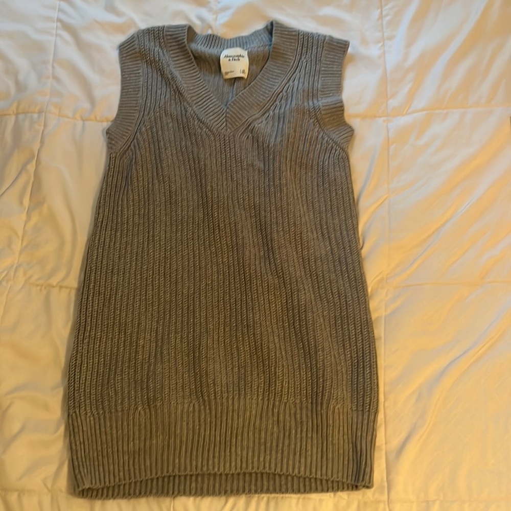 Abercombie & Fitch Grey Sweater Dress
